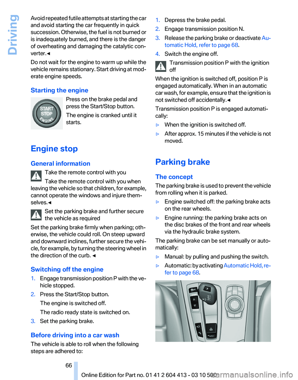 BMW 535I GRAN TURISMO 2010  Owners Manual 