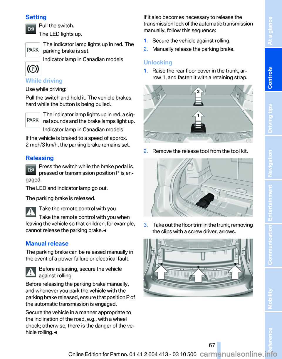 BMW 535I GRAN TURISMO 2010  Owners Manual 