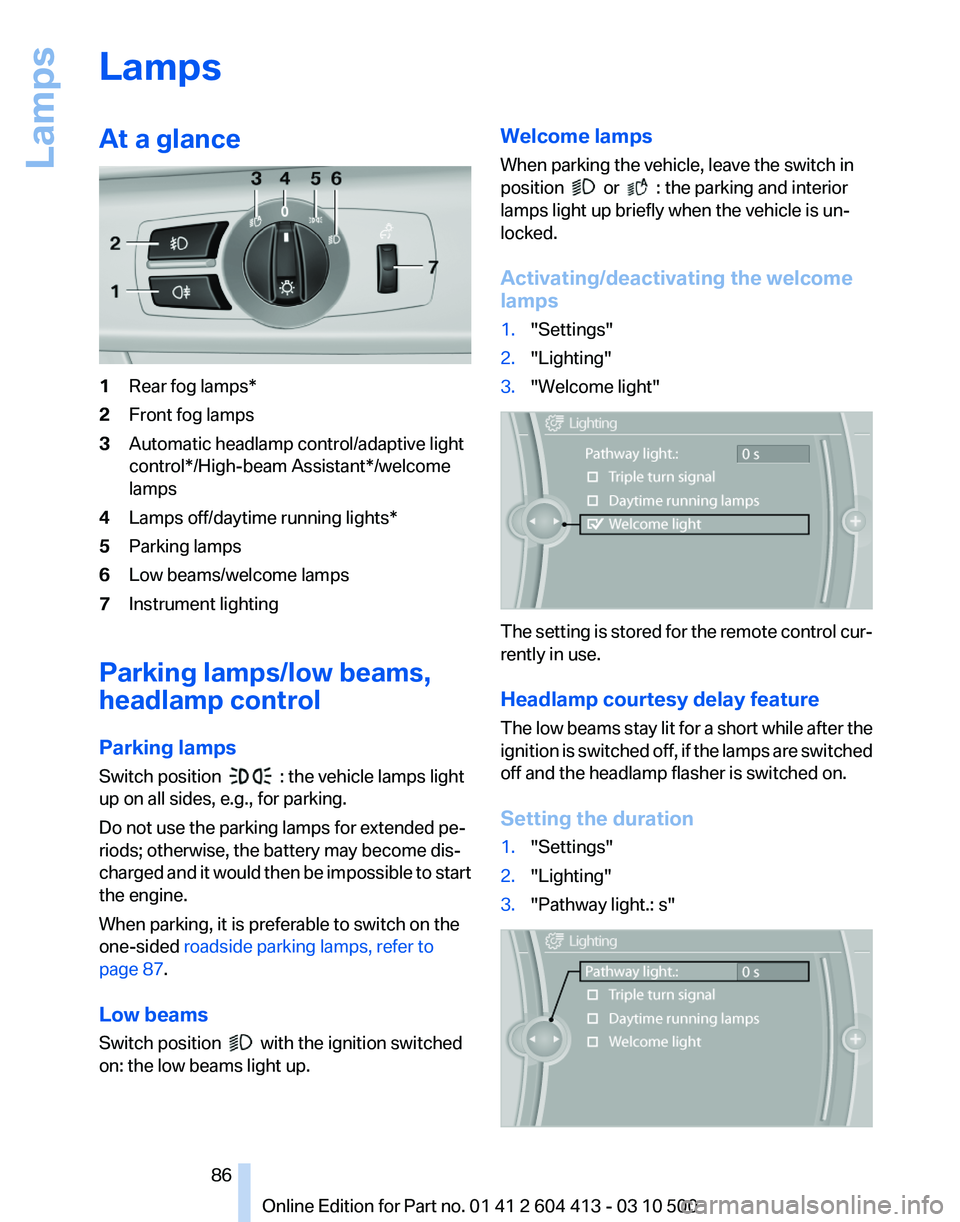 BMW 535I GRAN TURISMO 2010  Owners Manual 