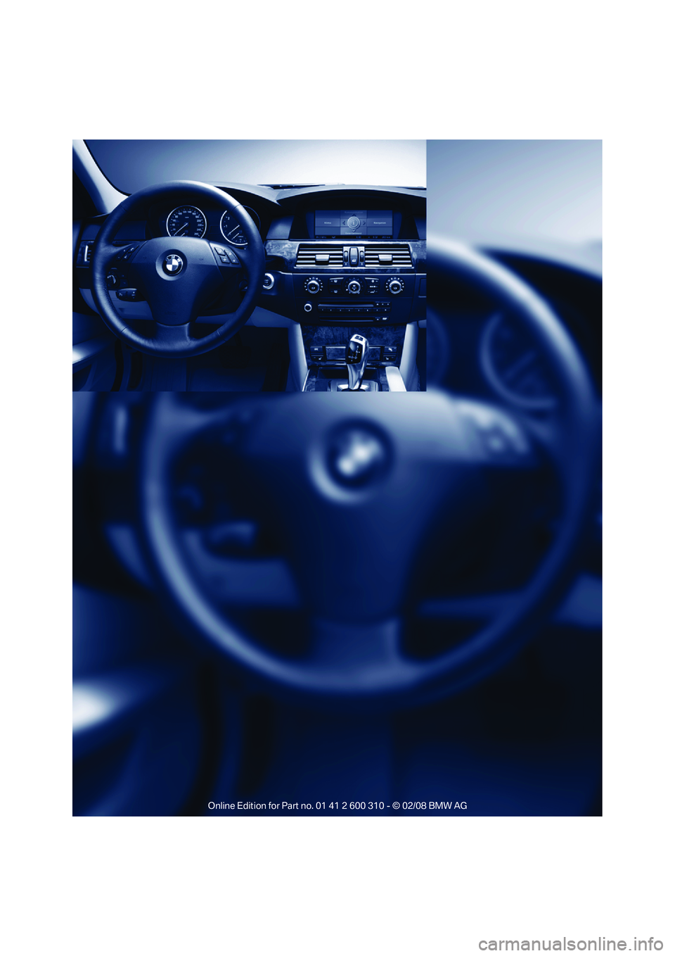 BMW 535XI SPORTS WAGON 2008  Owners Manual 