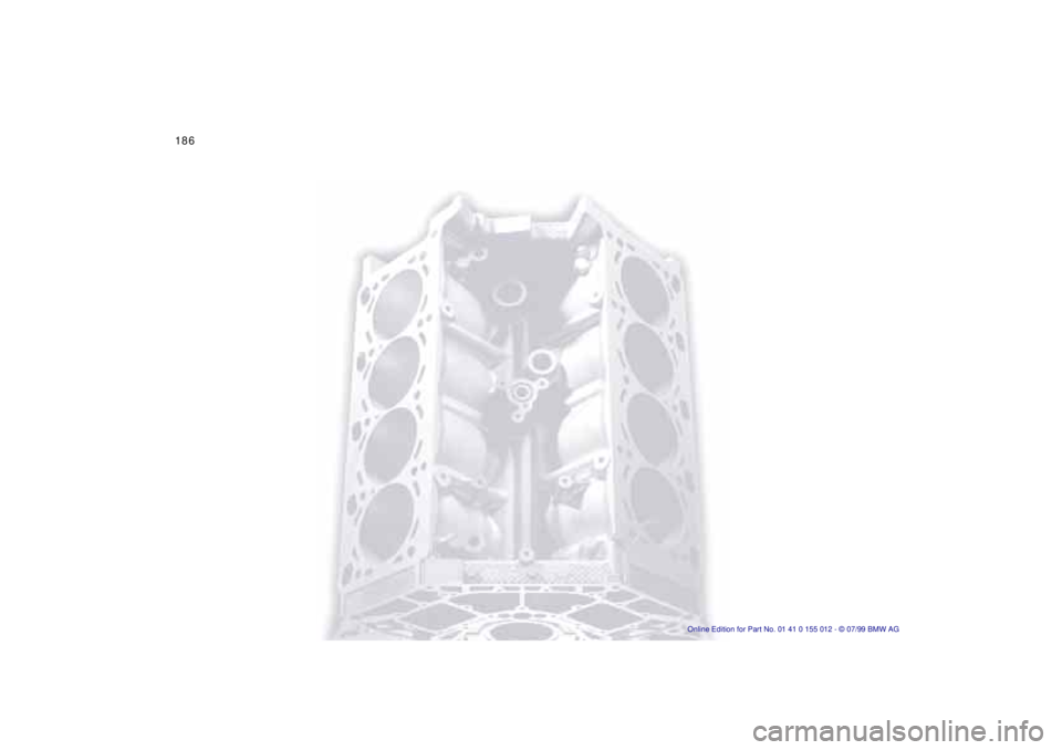 BMW 540I SEDAN 2000  Owners Manual 186n 