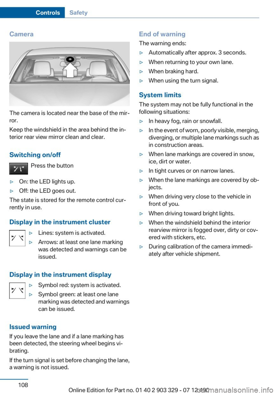 BMW 650I COUPE 2013  Owners Manual 