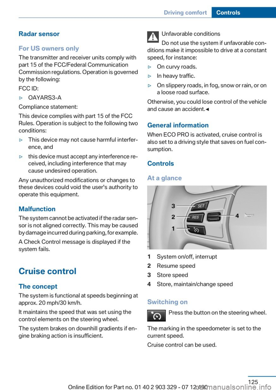 BMW 650I COUPE 2013  Owners Manual 