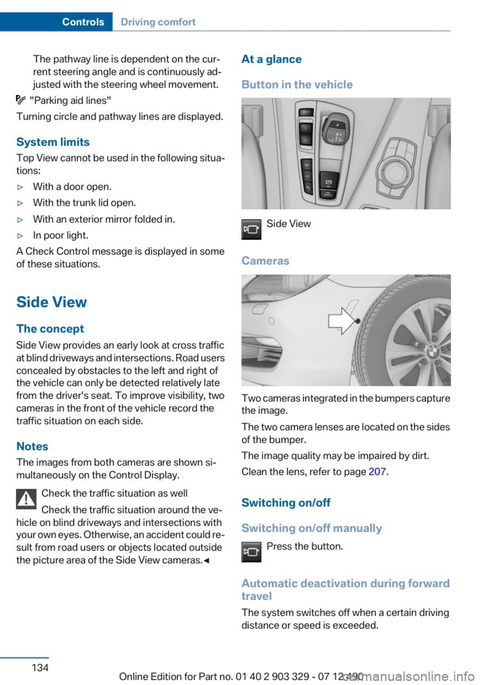 BMW 650I COUPE 2013  Owners Manual 