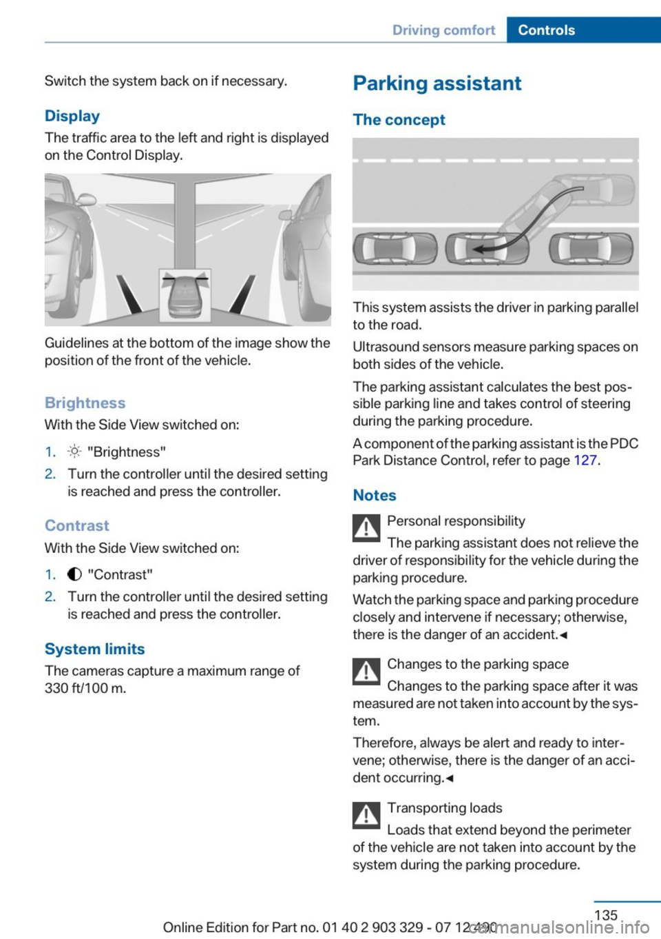 BMW 650I COUPE 2013  Owners Manual 