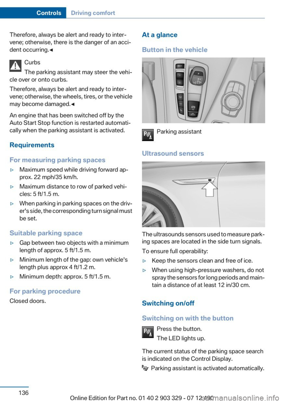 BMW 650I COUPE 2013  Owners Manual 