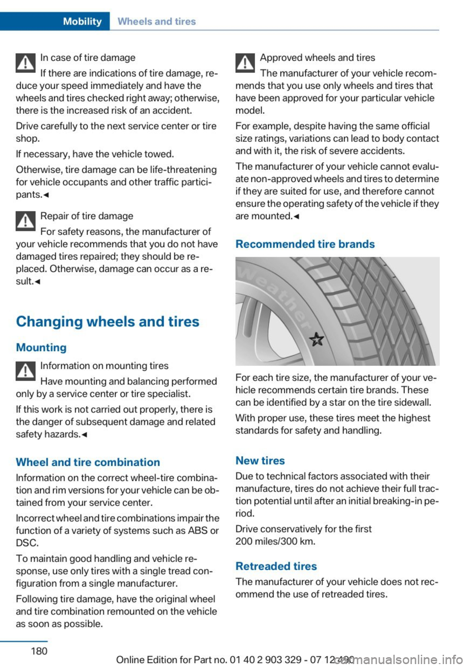 BMW 650I COUPE 2013  Owners Manual 