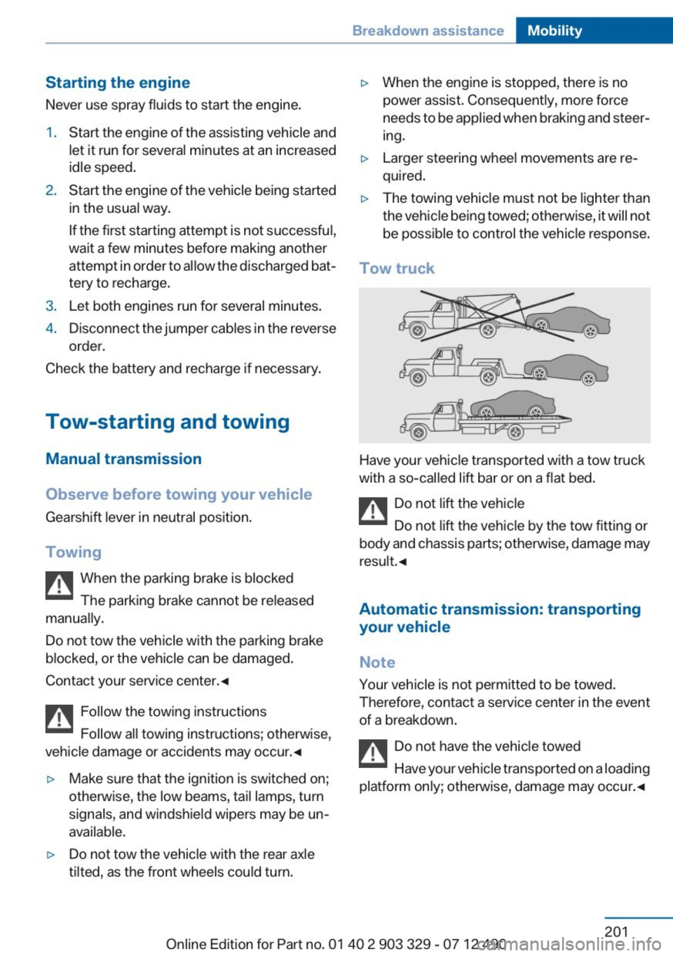 BMW 650I COUPE 2013  Owners Manual 