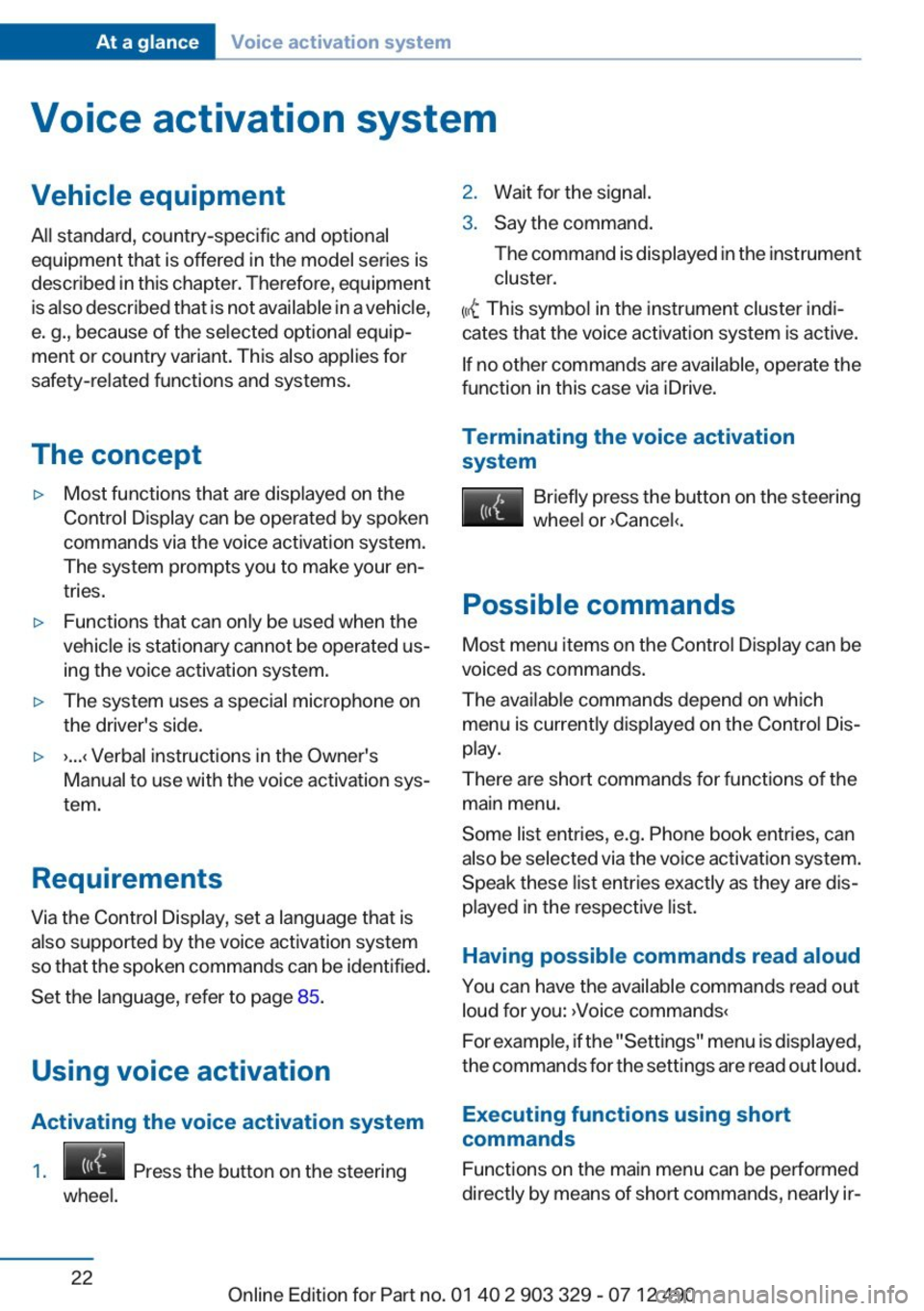 BMW 650I COUPE 2013  Owners Manual 