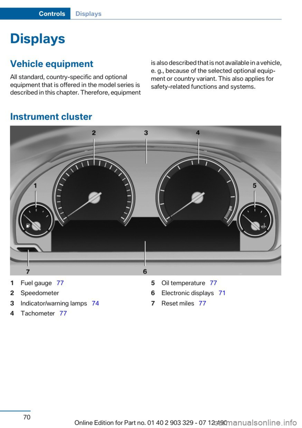 BMW 650I COUPE 2013  Owners Manual 