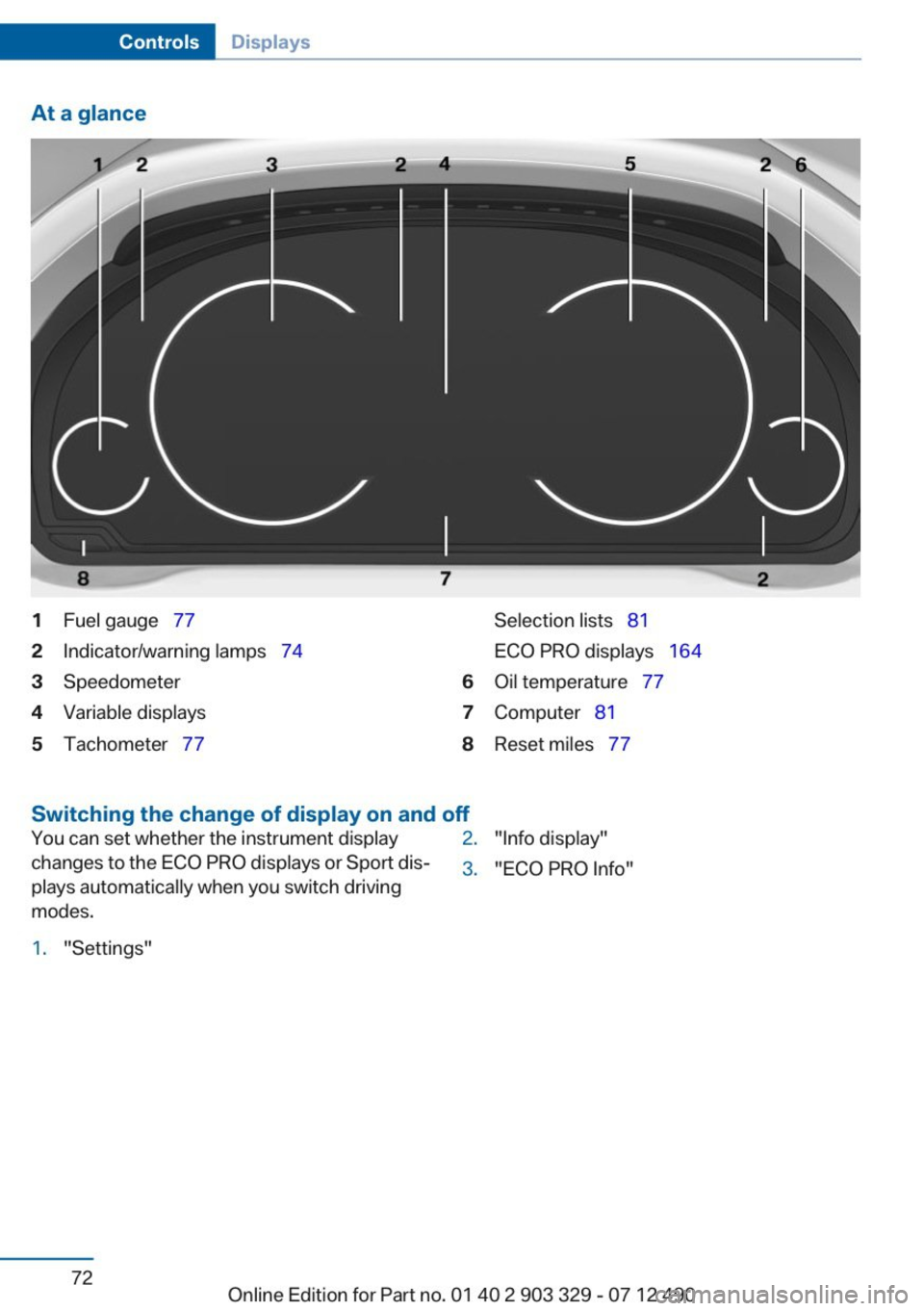 BMW 650I COUPE 2013  Owners Manual 