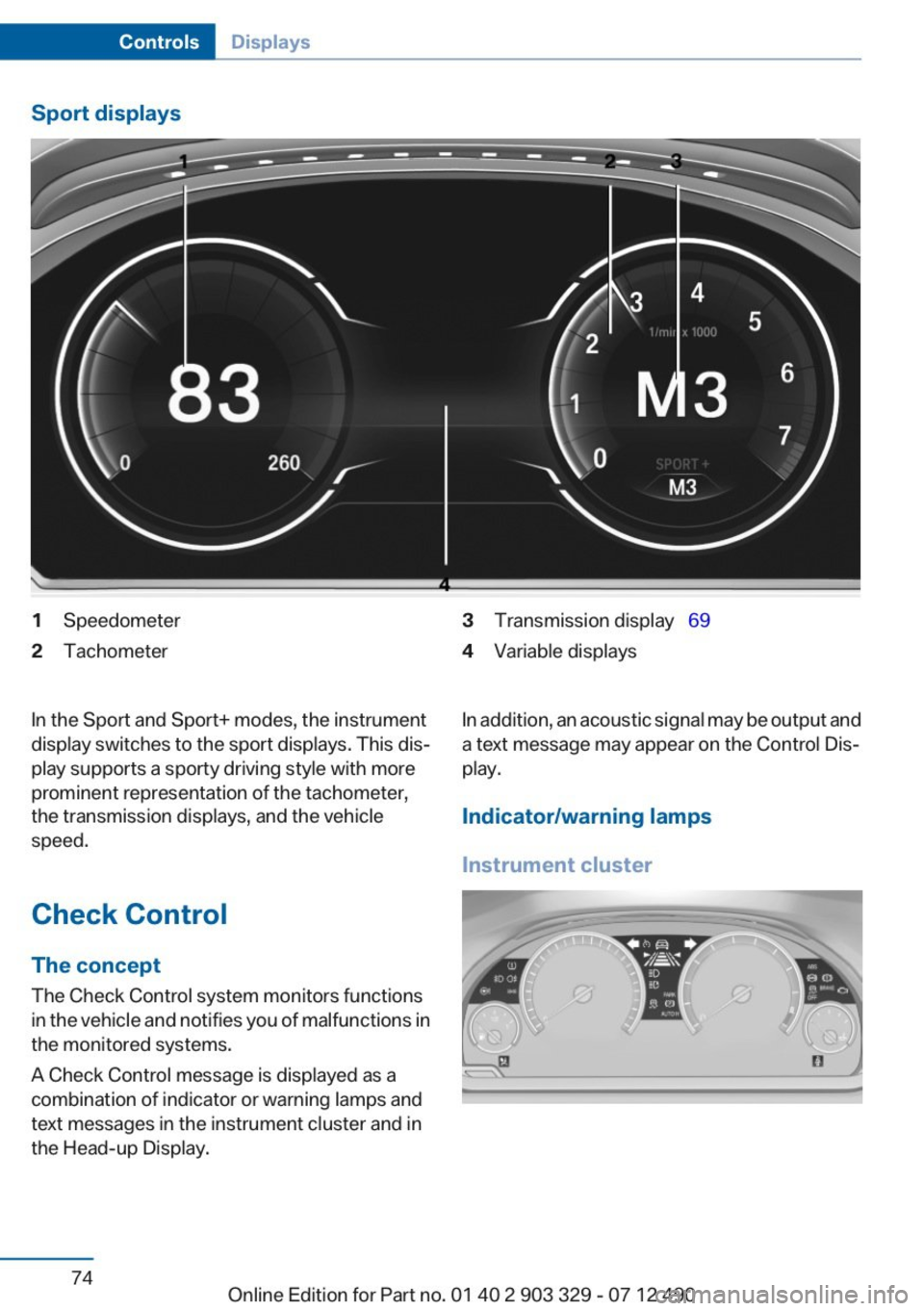 BMW 650I COUPE 2013  Owners Manual 