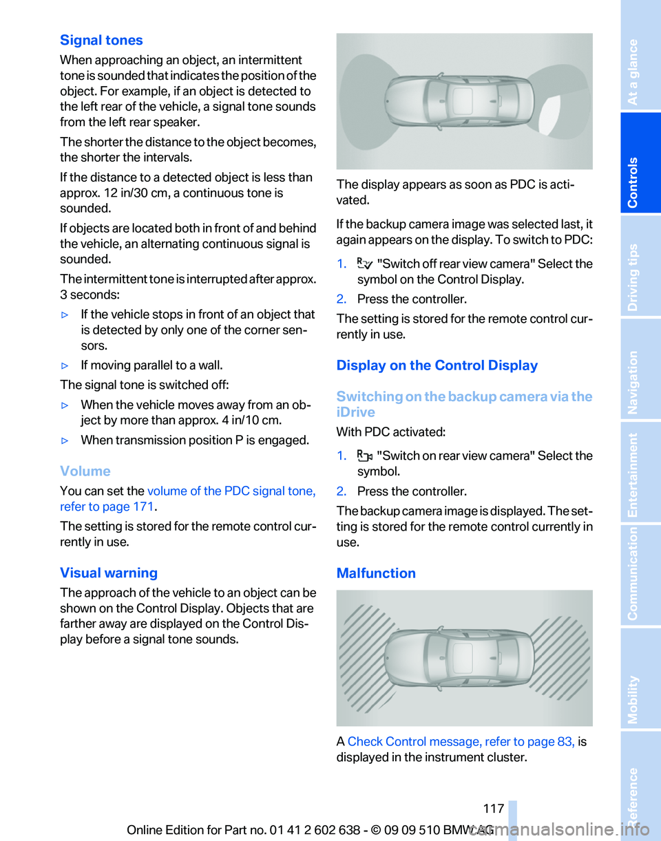 BMW 750I XDRIVE SEDAN 2010  Owners Manual 