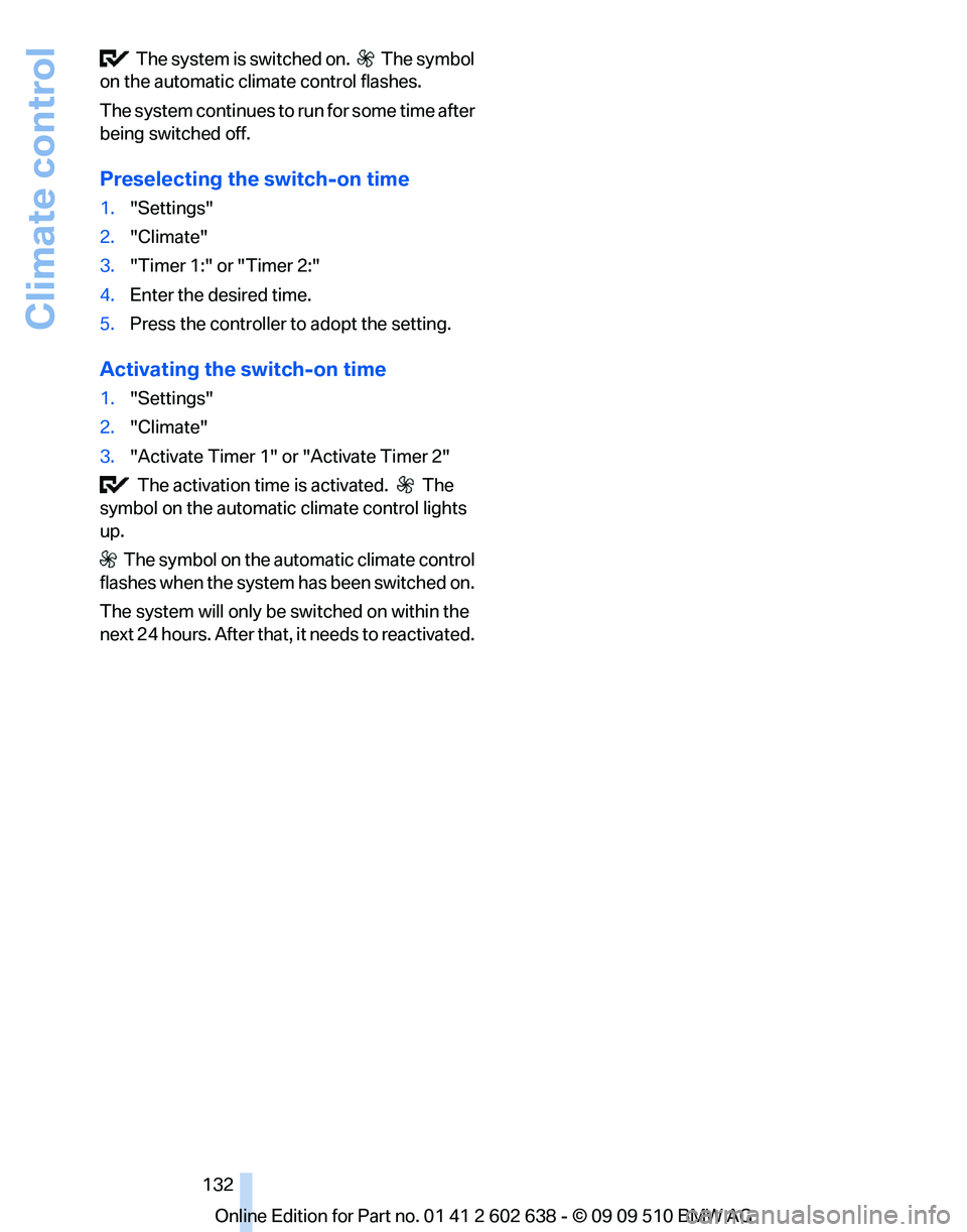 BMW 750I XDRIVE SEDAN 2010  Owners Manual 