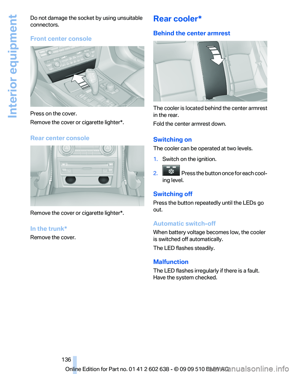 BMW 750I XDRIVE SEDAN 2010  Owners Manual 