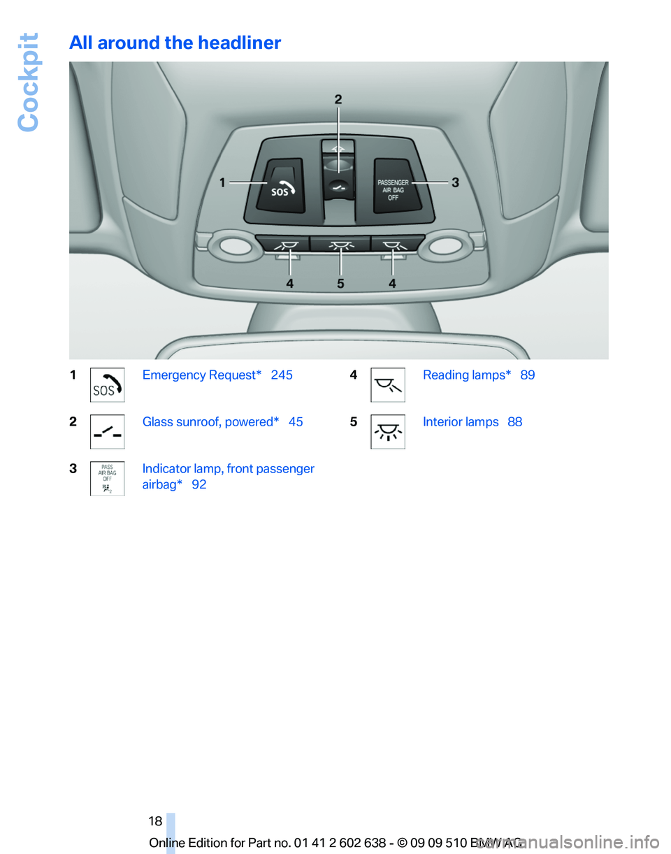 BMW 750I XDRIVE SEDAN 2010  Owners Manual 