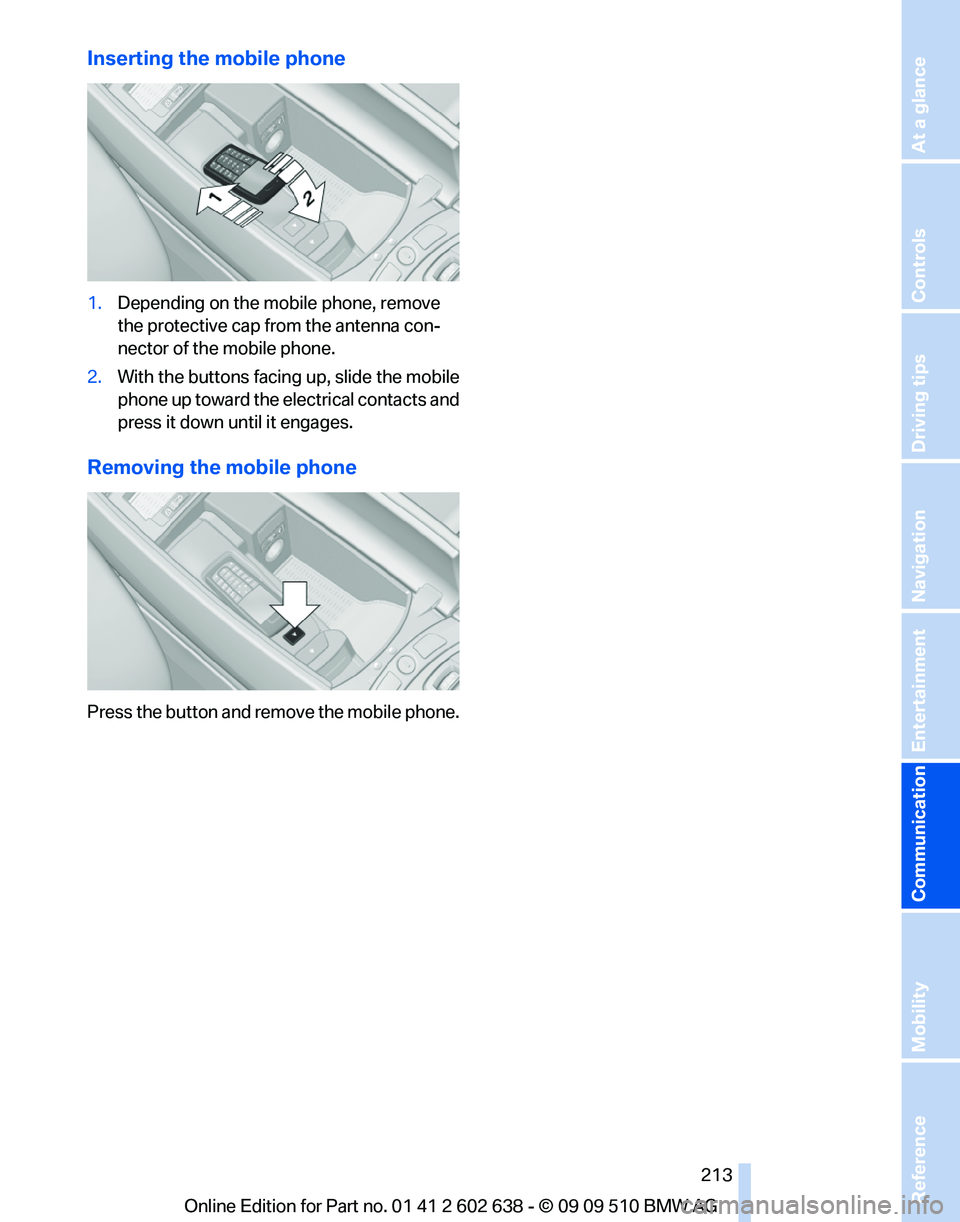 BMW 750I XDRIVE SEDAN 2010  Owners Manual 