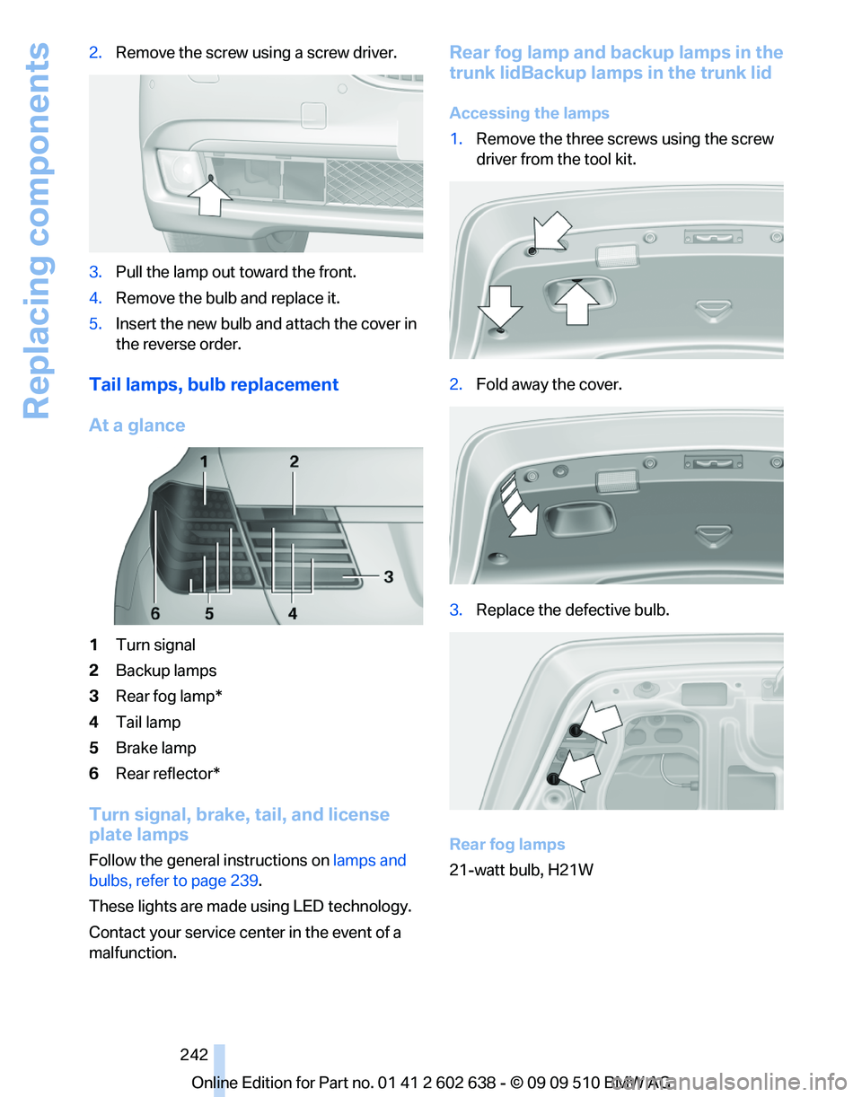 BMW 750I XDRIVE SEDAN 2010  Owners Manual 