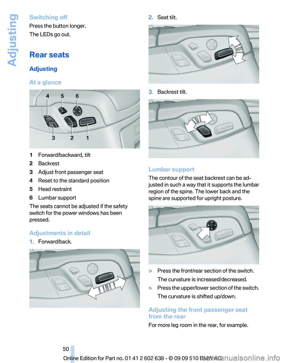 BMW 750I XDRIVE SEDAN 2010  Owners Manual 