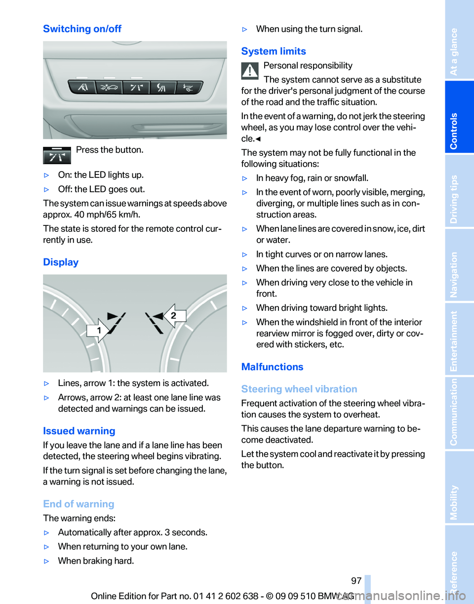 BMW 750I XDRIVE SEDAN 2010  Owners Manual 