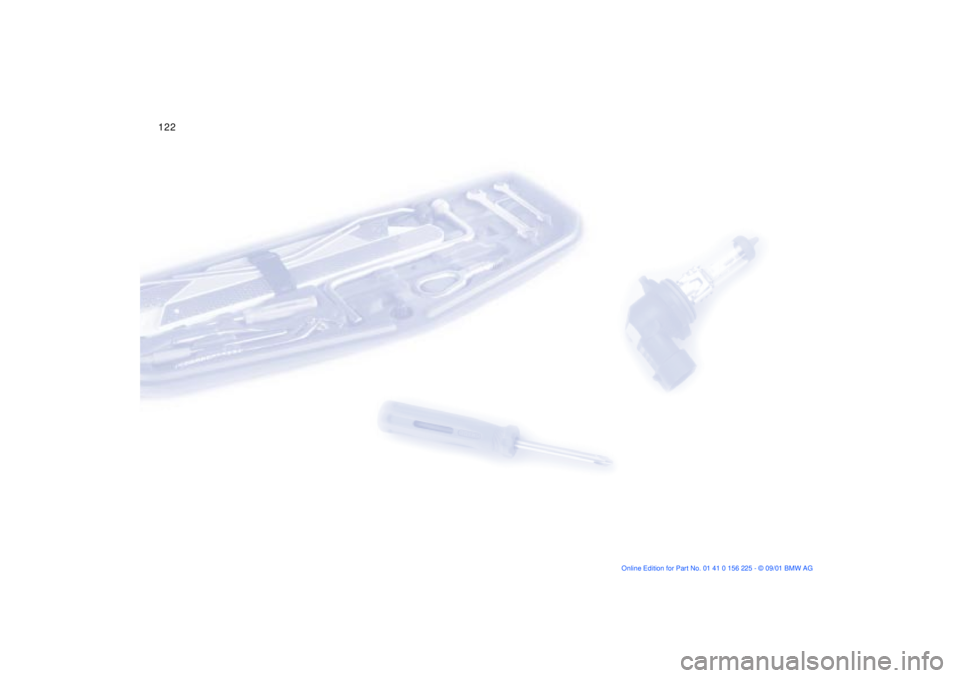 BMW M5 SEDAN 2002  Owners Manual 122n 