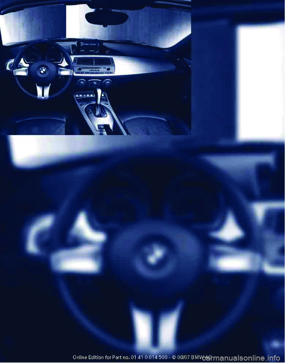 BMW Z4 COUPE 3.0SI 2008  Owners Manual 