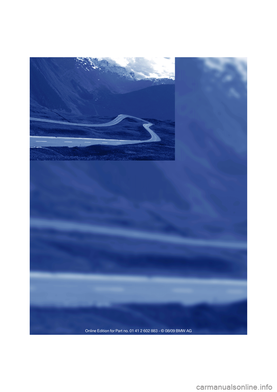 BMW Z4 SDRIVE35I ROADSTER 2010  Owners Manual 