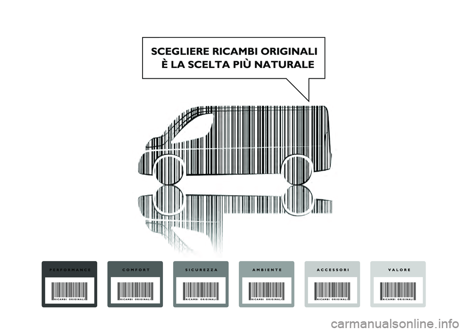 FIAT DUCATO 2020  Libretto Uso Manutenzione (in Italian) 
