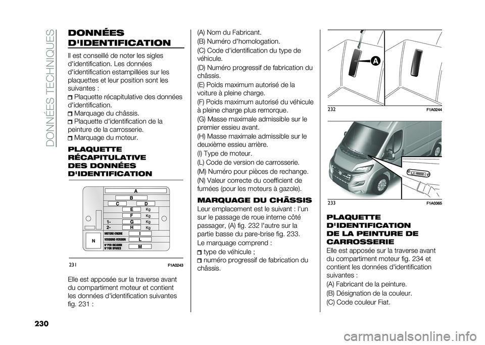 FIAT DUCATO 2020  Notice dentretien (in French) ���C���E��)��?���K��@�=�:��)
��� ���
�
�	��
������
������
����
�@�	 ��� ���
���
�	�	� �� �
���� �	�� ��
��	��
���
���
��
��
����
��
� �1�