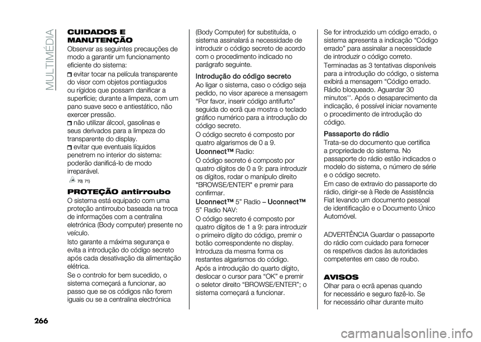 FIAT DUCATO 2020  Manual de Uso e Manutenção (in Portuguese) ���<�>�?�C��%��C�+
��� �����	��� �
��	���
�����
�6���	���� �� ��	������	� ���	����!�"�	� �
�	
��
�
�
 � �������� �� ������
����	���

�