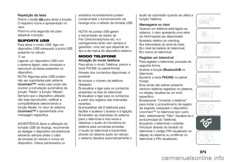FIAT DUCATO 2020  Manual de Uso e Manutenção (in Portuguese) ���
�0�� ������	 �� �$���G�
���	��� �
 ��
��$�

���� ������ � ����!�$�
�
�6 ��	���	����
 ���
��	 � ����	��	����
�
 ��

����
��
���	�����