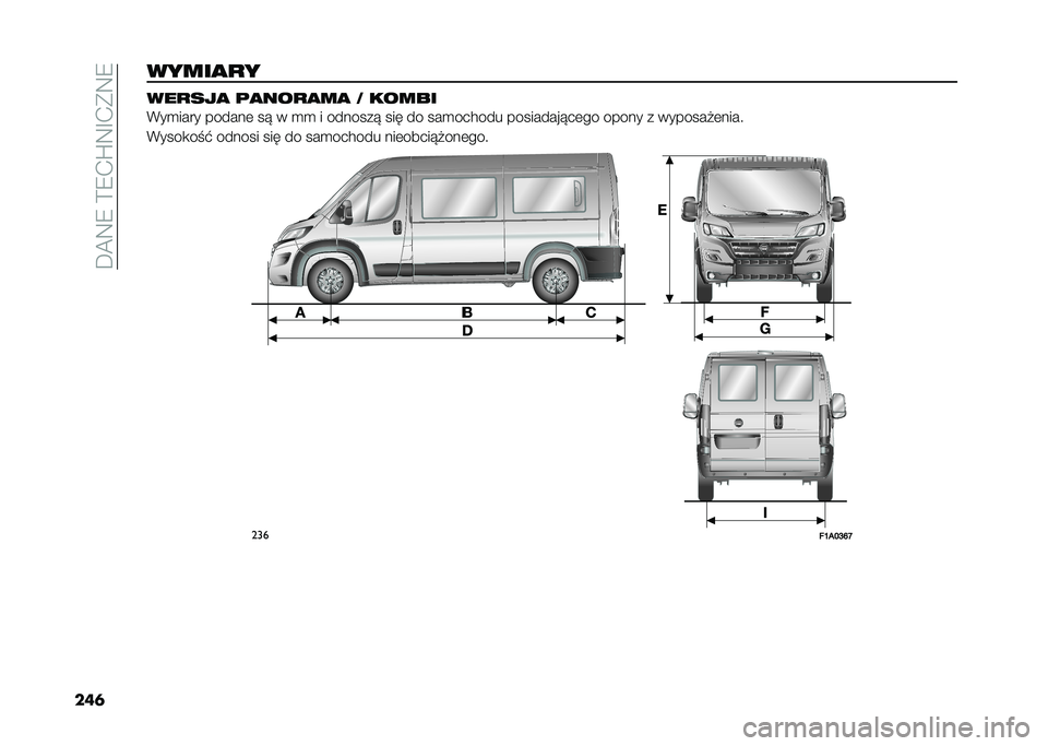 FIAT DUCATO 2020  Instrukcja obsługi (in Polish) ���8�3�2��B�2�,�Q�3�A�,�(�3�2
���	�����
�
� ���
���
 �	�
���
�
��
 �9 �����
�&��
���� ������	 �� � �
�
 � ������� ��� �� ���
������ ������