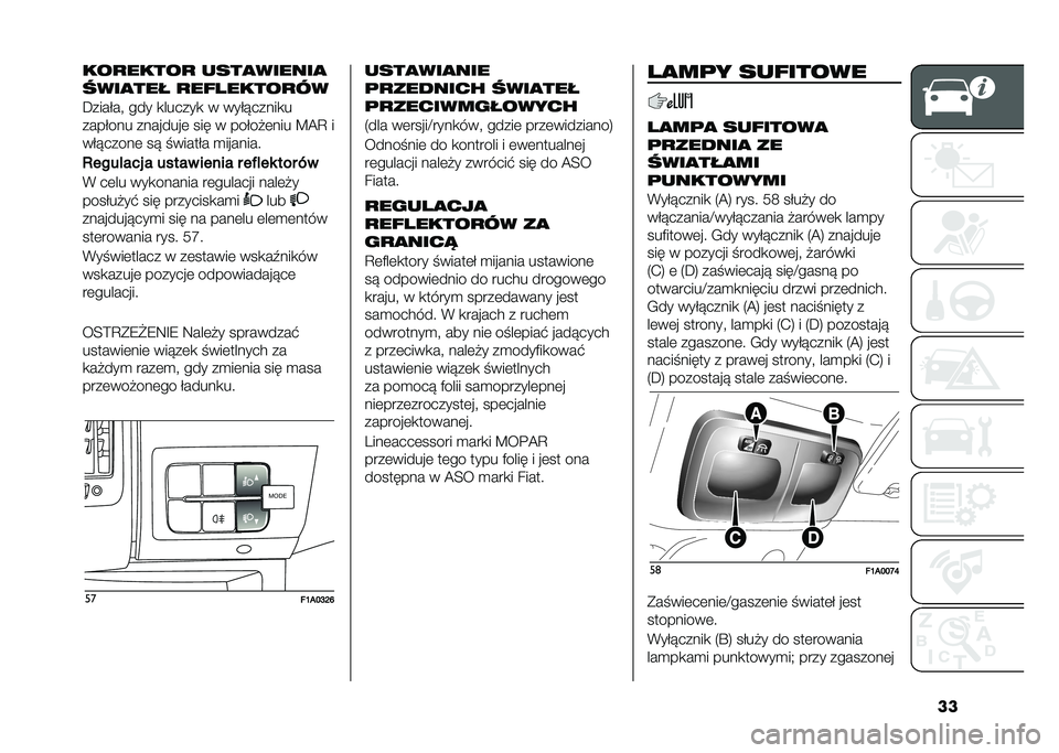 FIAT DUCATO 2020  Instrukcja obsługi (in Polish) �����
�����
 ����
������
����
��� �
��������
��
�����%��  ��� �
������
 � ���%������
�
����%��� ��������	 ��� � ���%��!�	���
