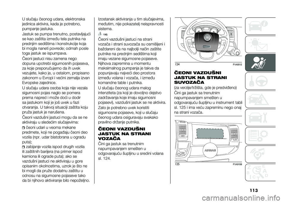 FIAT DUCATO 2020  Knjižica za upotrebu i održavanje (in Serbian) ���� ��
����� ���	��	� ������  ��
�����	����
�������� ���������  ���� �� ��	������	� 
�������� ��������
�8����� �� ���