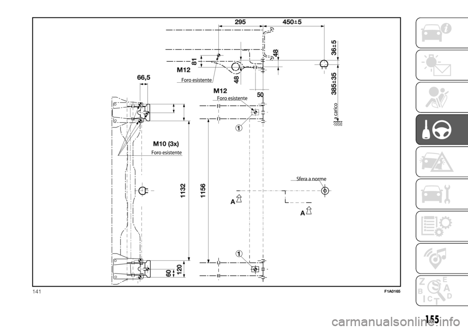 FIAT DUCATO 2018  Manual de Uso e Manutenção (in Portuguese)  
141F1A0165
155 