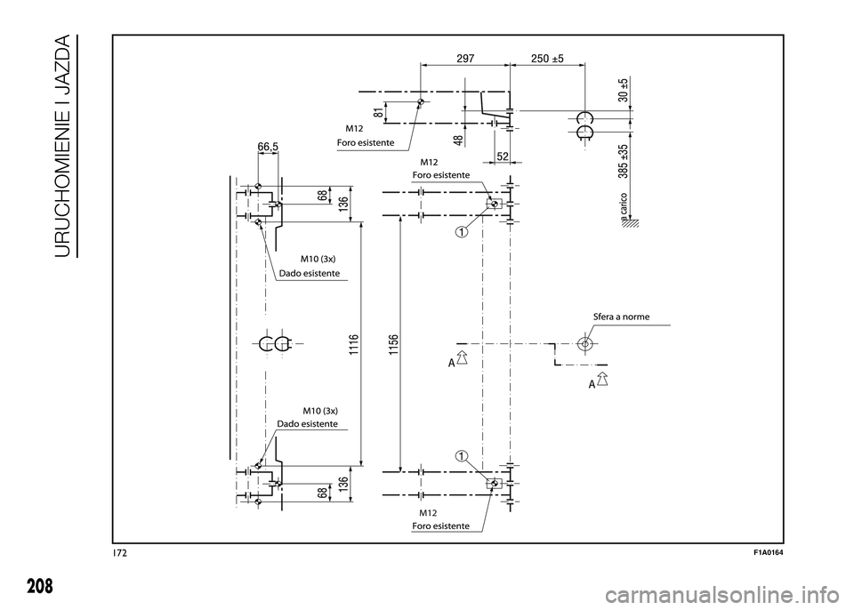 FIAT DUCATO 2016  Instrukcja obsługi (in Polish)  
M12
172F1A0164
208
URUCHOMIENIE I JAZDA 