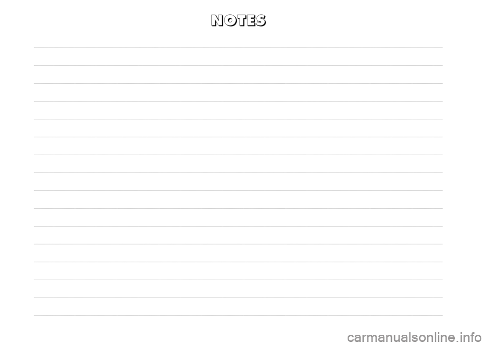 FIAT DUCATO 2006  Notice dentretien (in French) N N
O O
T T
E E
S S 