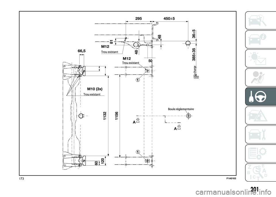 FIAT DUCATO BASE CAMPER 2016  Notice dentretien (in French)  
e
173F1A0165
201 
