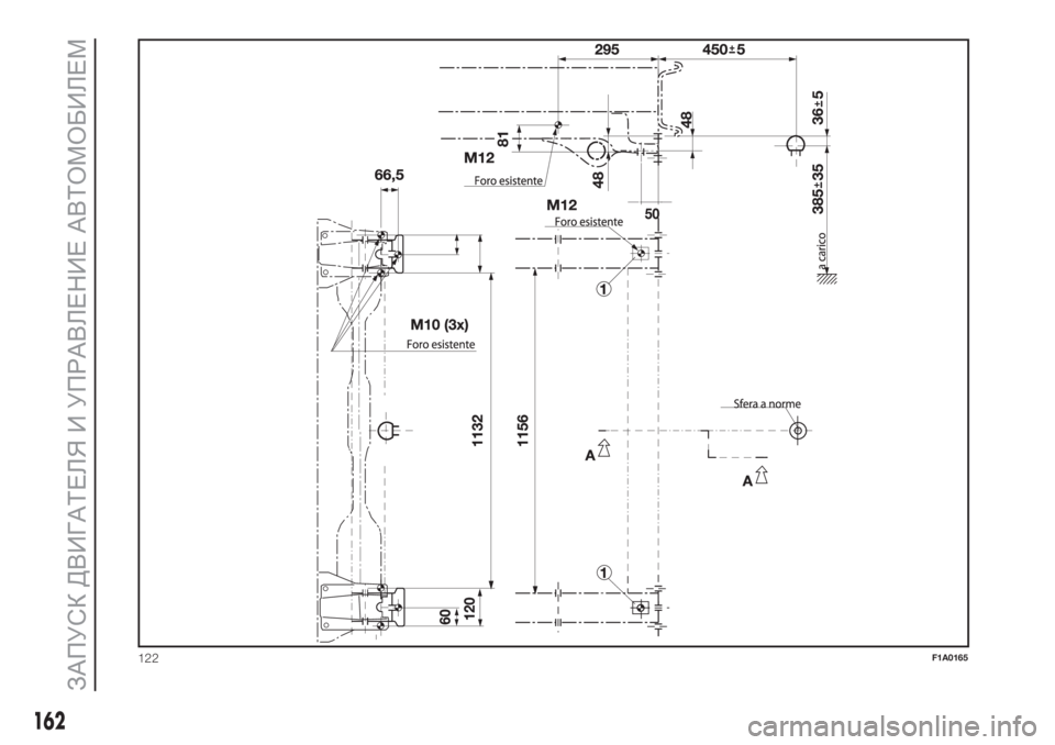 FIAT DUCATO BASE CAMPER 2017  Руководство по эксплуатации и техобслуживанию (in Russian)  
122F1A0165
162
ЗАПУСК ДВИГАТЕЛЯ И УПРАВЛЕНИЕ АВТОМОБИЛЕМ 