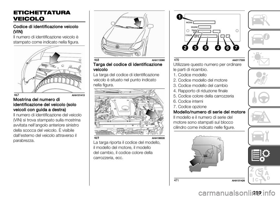 FIAT FULLBACK 2019  Libretto Uso Manutenzione (in Italian) ��	�

")+%2"))(),$(
4"+%&!&
G&1%’$1%%1$)*%=%’45%&)$6$%’&(&
DQIPE
7. *-’"%( !$ $!"*,$=$)&0$(*" 2"$)(.( 8
#,&’1&,( )(’" $*!$)&,( *"..& =$+-%&6
$&’HSHZ[