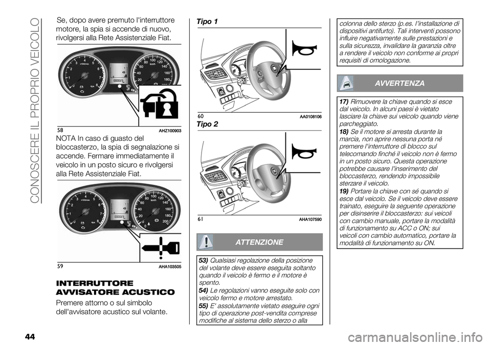 FIAT FULLBACK 2019  Libretto Uso Manutenzione (in Italian)  FRDR@FJIJ 7/ :IR:I7R TJ7FR/R
��
’(,(%"> .& #1$& #$ &))"*!" !$ *-(2(>
%$2(.+"%#$ &..& I"," A##$#,"*0$&." 3$&,6
%(HSVZ[[_[^
DR[A 7* )&#( !$ +-&#,( !".
4.())&#,&#