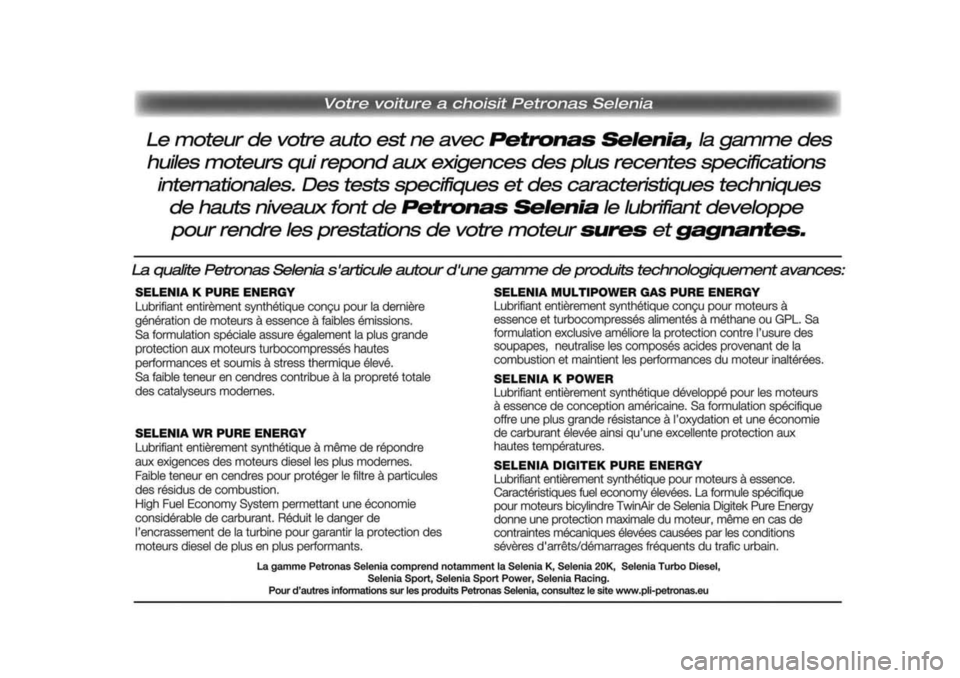 FIAT FULLBACK 2018  Notice dentretien (in French) 