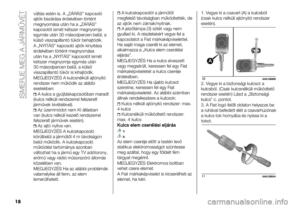 FIAT FULLBACK 2021  Kezelési és karbantartási útmutató (in Hungarian)  CLKJUaJ KJ! ? akUKlZNE
��	
=’&$’- +-$,( 8-> ? gekUkLh )#F:-4&H
#0$H) 9+/’"’-# ,"A+),9+( $."$,($
;+5(64;’-# %$’( 3# # gekUkLh
)#F:-4&H$ 8-;,$ ),$-/+" ;+5(64;0#
+56;’- %$