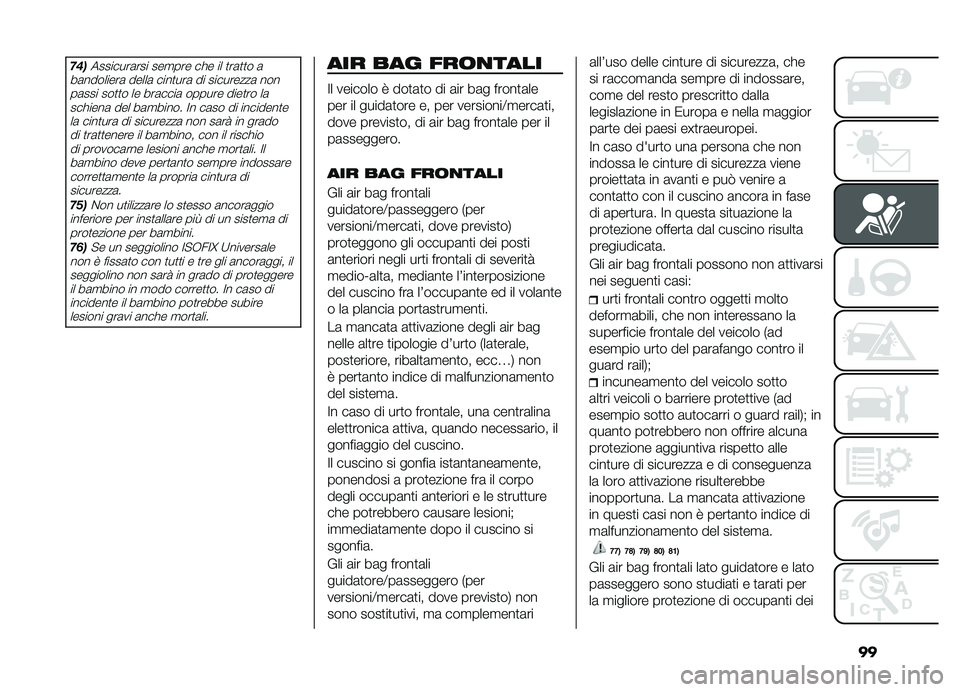 FIAT DOBLO COMBI 2019  Libretto Uso Manutenzione (in Italian) ��
���
��������	��� ���
��� ��!� �� �
��	�
�
� �	
��	��������	 �����	 ����
���	 �� ���������	 ��� ��	��� ���
�
� �� ���	����	 ���