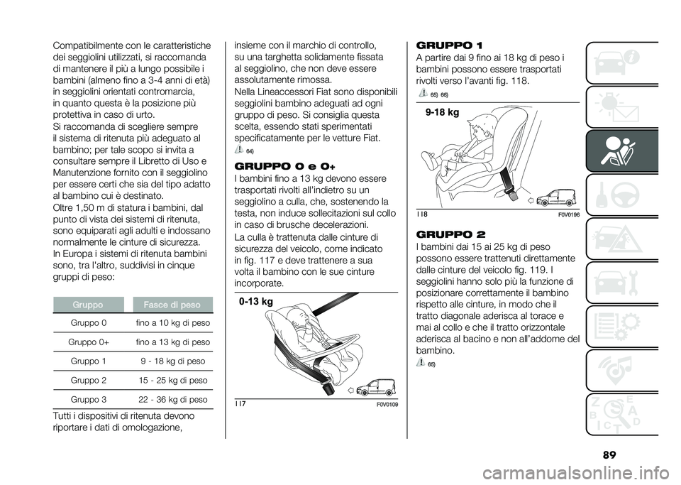 FIAT DOBLO COMBI 2021  Libretto Uso Manutenzione (in Italian) �����
��	�
�����
���
� ��� �� ��	��	�
�
�����
���!�
��� ���������� ��
������	�
�� �� ��	����
�	���	
�� �
�	��
����� �� ���> �	 ���