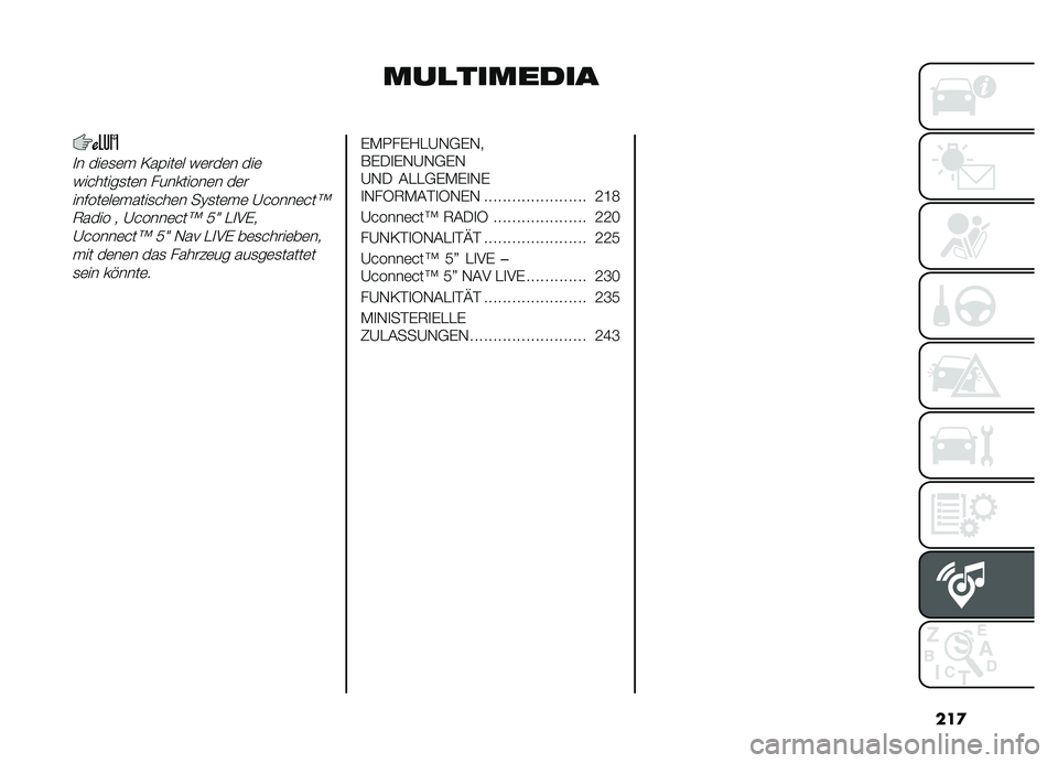FIAT DOBLO COMBI 2019  Betriebsanleitung (in German) ���

���
�������
�
� ���	�
�	� �/��$���	� �&�	���	� ���	�&�� �����
��	� ���������	� ��	�
������	��	�����
� ��	� ��@�
��	��	 �A� ����	� ��a�