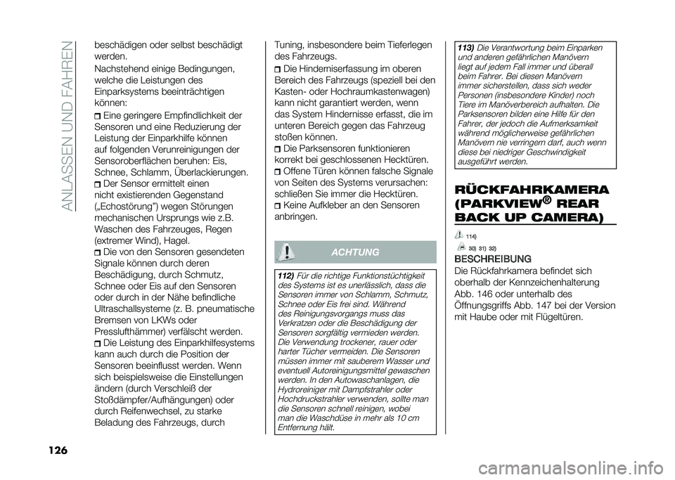 FIAT DOBLO COMBI 2020  Betriebsanleitung (in German) ���,�����%�,��A�,�����?�6�%�,
���	 ��	�
� ��(����	� ���	� �
�	���
� ��	�
� ��(����
�&�	���	��
�,�� ��
��	��	�� �	�����	 �*�	��������	��
�&�	�� �