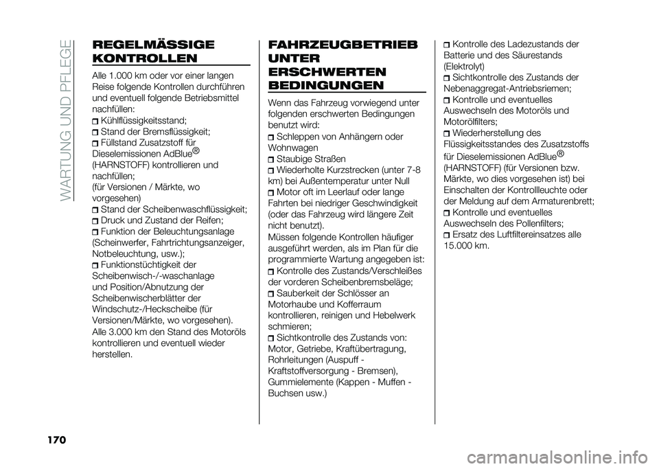 FIAT DOBLO COMBI 2020  Betriebsanleitung (in German) ����6�#�A�,�+��A�,���.���%�+�%
��
� �
��	��
��=����	�
�����
��
�
��
����	 �J��<�<�< �� ���	� ��� �	���	� �����	�
�6�	��
�	 �����	���	 �/�������