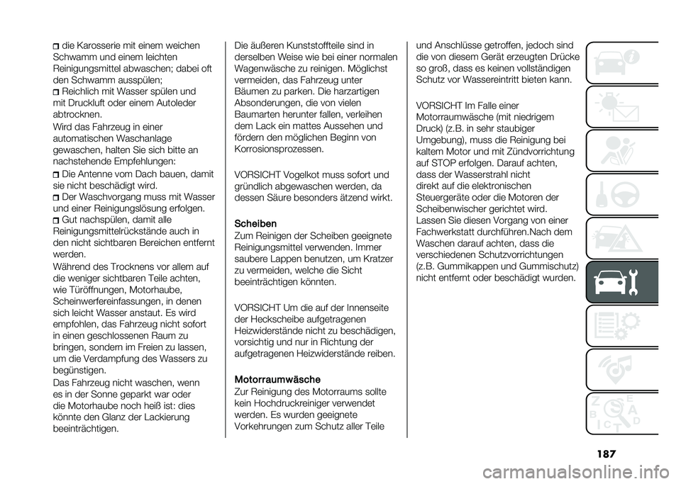 FIAT DOBLO COMBI 2020  Betriebsanleitung (in German) ���
���	 �/����
�
�	���	 ��� �	���	� �&�	�� ��	�
�� ��&��� ��� �	���	� ��	�� ���	�
�6�	��������
�����	� ���&��
� ��	��) ����	� ���
��	� �� 