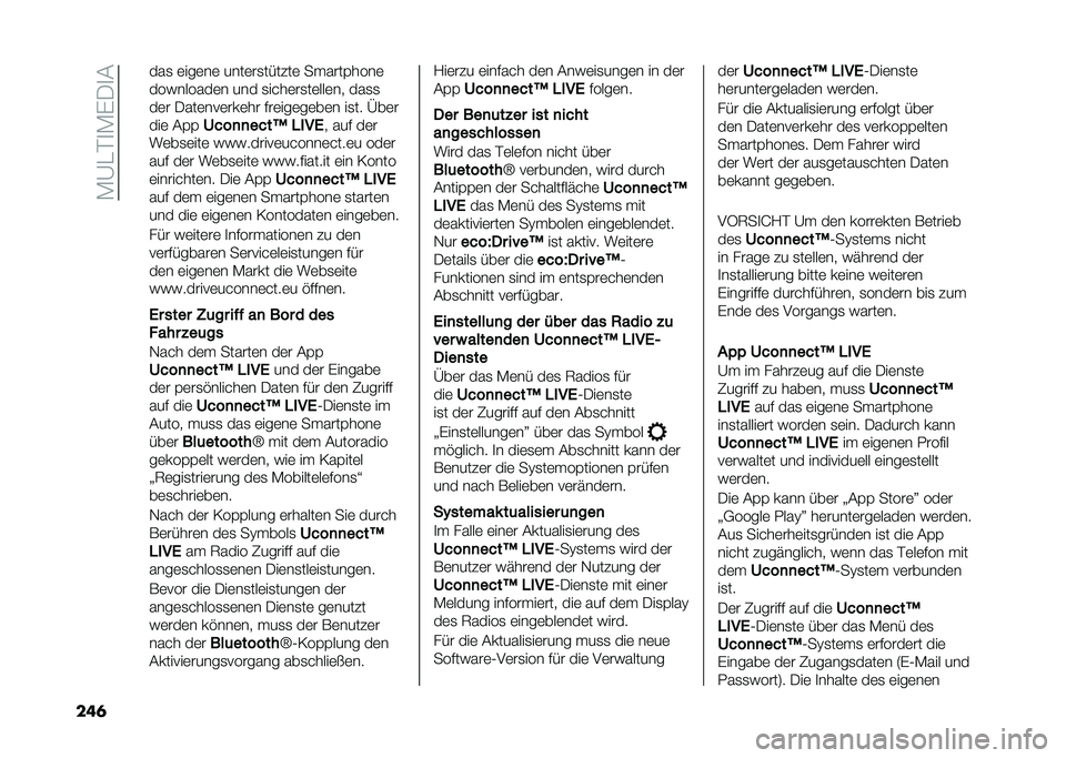 FIAT DOBLO COMBI 2021  Betriebsanleitung (in German) ��-�A��#�
�-�%��
�
���	 ���
 �	���	��	 ����	��
������	 ������$����	
���&������	� ��� �
�� ��	��
��	���	�� ���
�
��	� ����	���	���	�� ���	